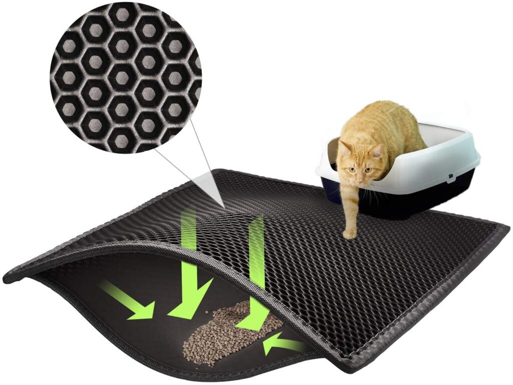 premium cat litter mat